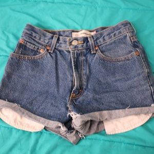 Levi High Waisted Shorts